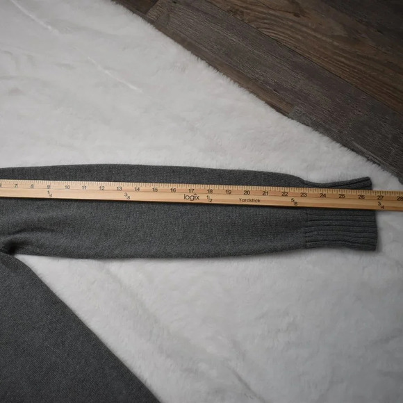 American Eagle Mens Sz S Classic Fit Quarter Zip Button Pullover Sweater Cotton - Picture 15 of 16